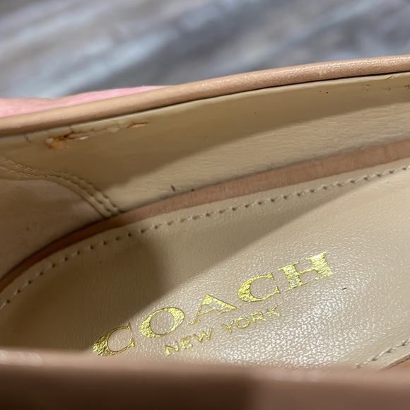 Coach Lauri Nude Snake Pumps size 6 - Picture 9 of 10